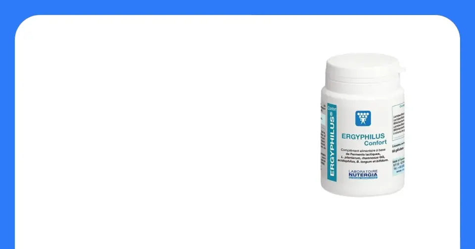 Ergyphilus Confort, beneficios y dosis para el intestino